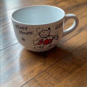 Disney sketchbook christmas Mickey soup mug
